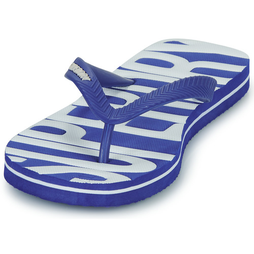 Superdry - VINTAGE VEGAN FLIP FLOP - Bleu/Blanc