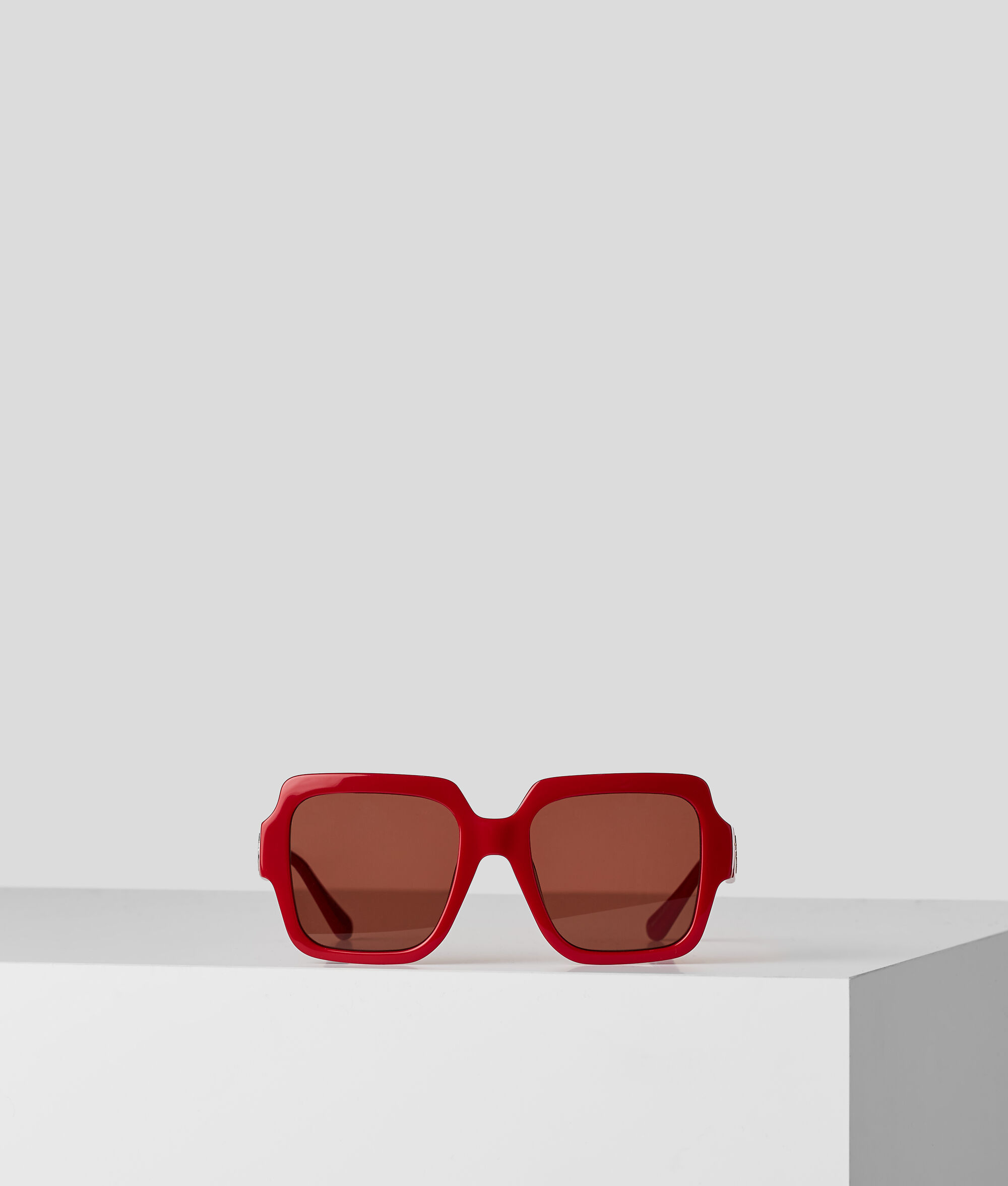 Lunettes de soleil avec logo Karl circulaire en métal