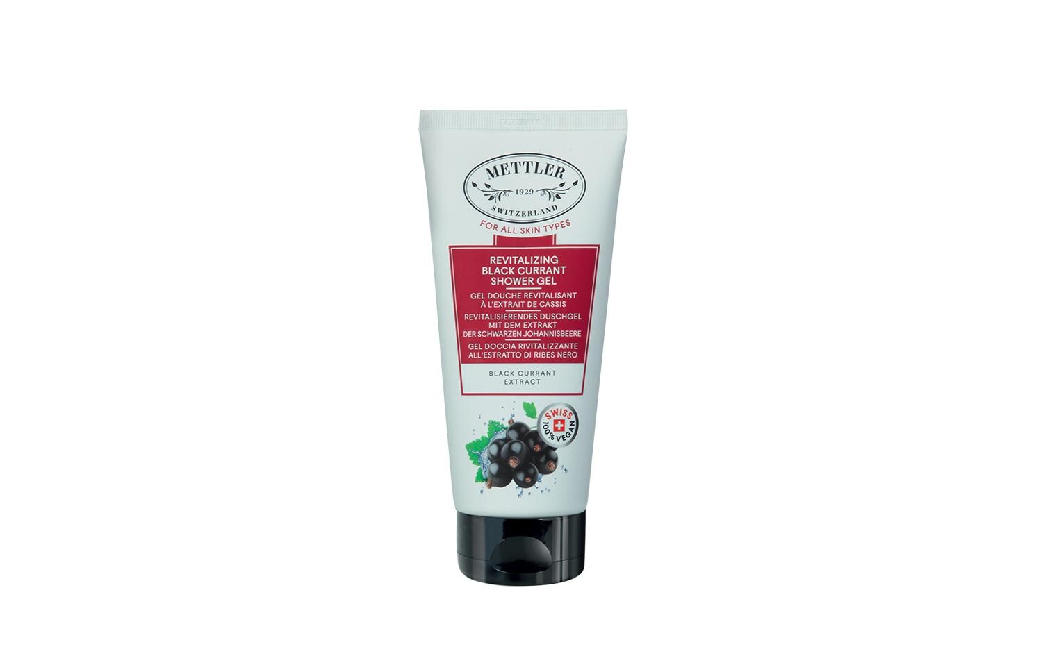 Duschgel Black Currant Revital 200 mlRevitalisierende Pflegedusche mit schwarzer Johannisbeere-Extrakt