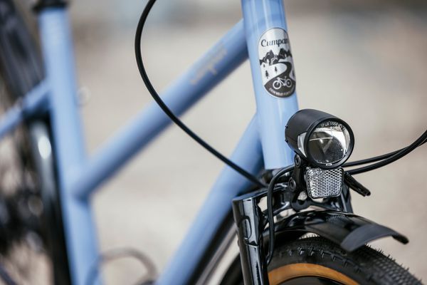 CUMPAN PATRUN T City- und Alltagsvelo  taubenblau  M