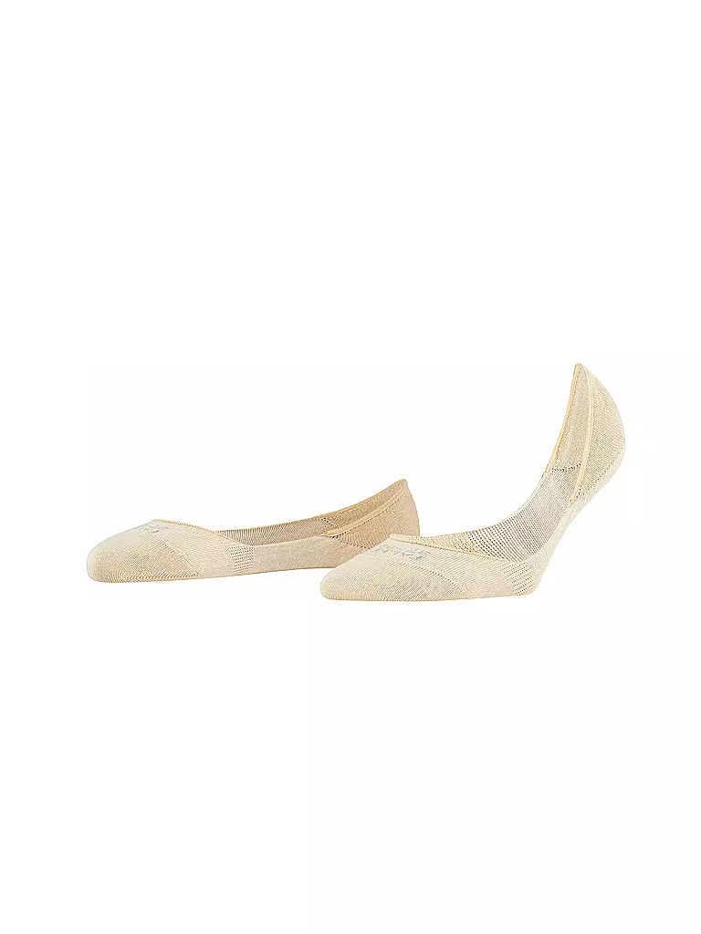 FALKE Socken - Füsslinge Step Medium Cut cream creme