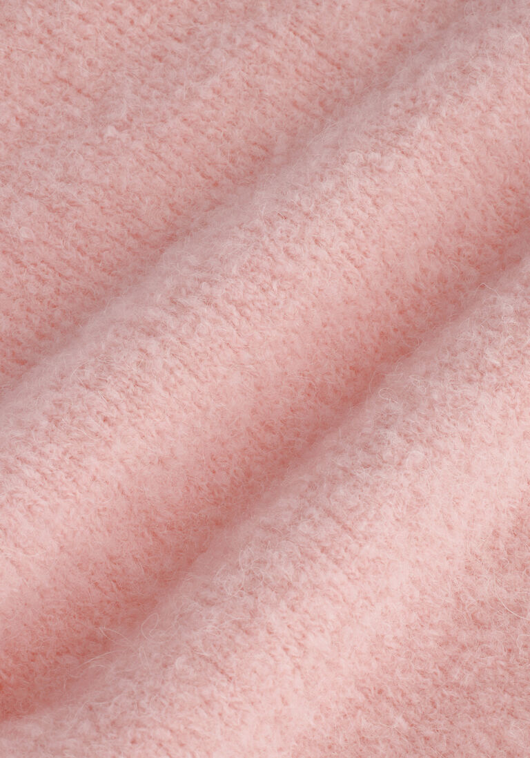 VANILIA lichtroze vanilia trui prosecco turtle neck