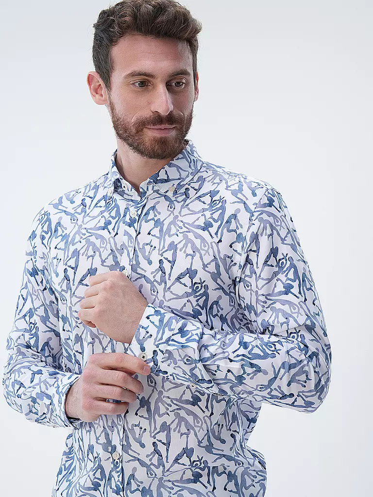 JOOP Hemd Slim Fit HELI2 blau