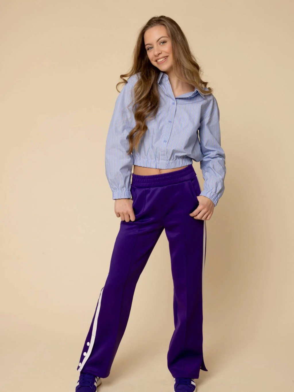 LOOXS 10sixteen blouse blauw