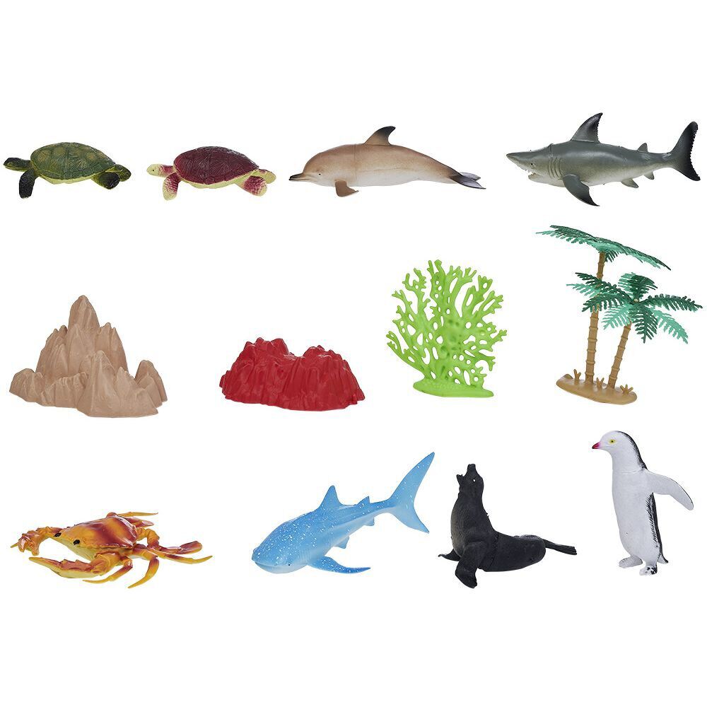 Figurine animaux marins x50