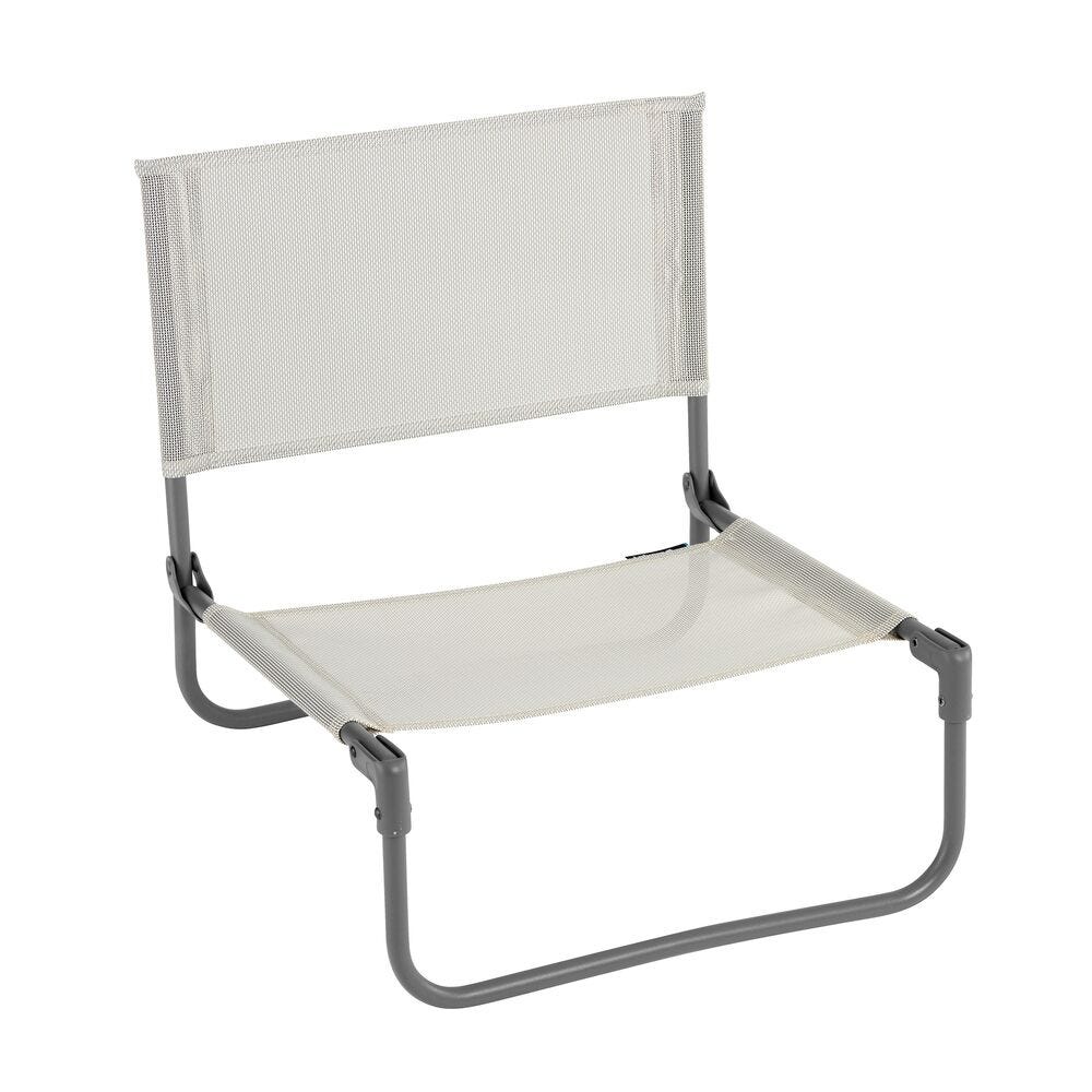 Faltbarer tragbarer Niedrigstuhl CB II Batyline® Iso Beige Seigle