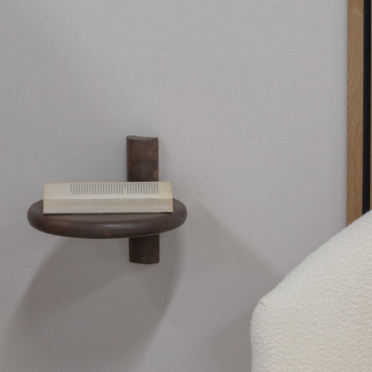 Giga Meubel - Wandplank Febe Bruin 25cm