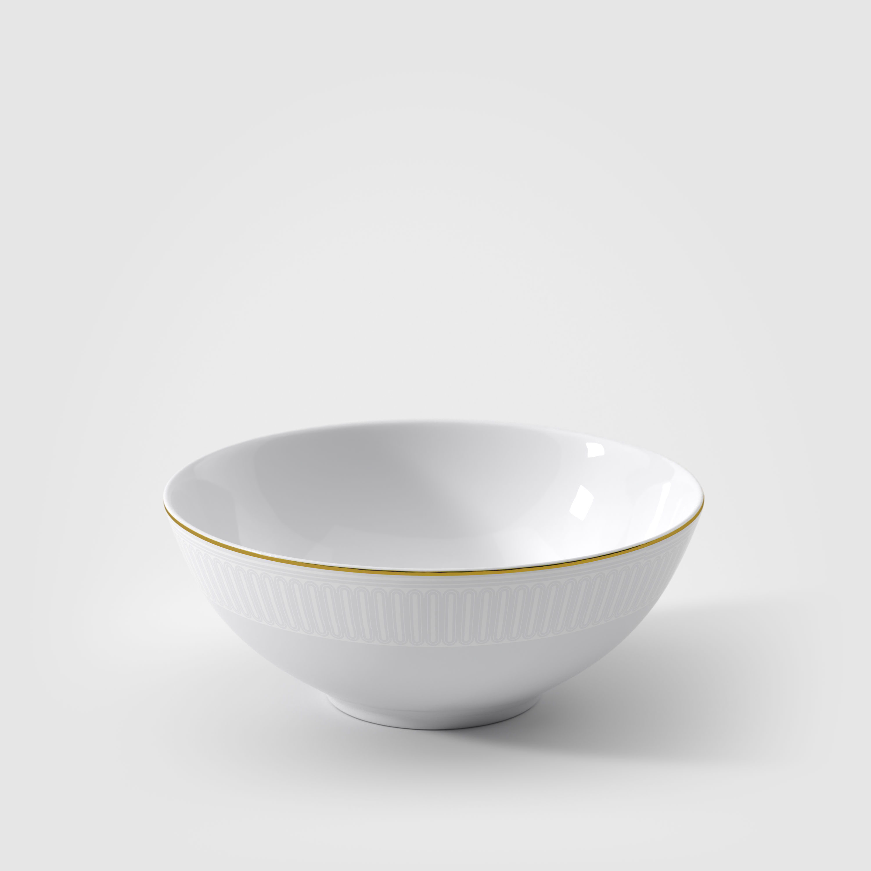 Chateau Septfontaines Dessert bowl White, 13.6 oz, Premium Bone Porcelain