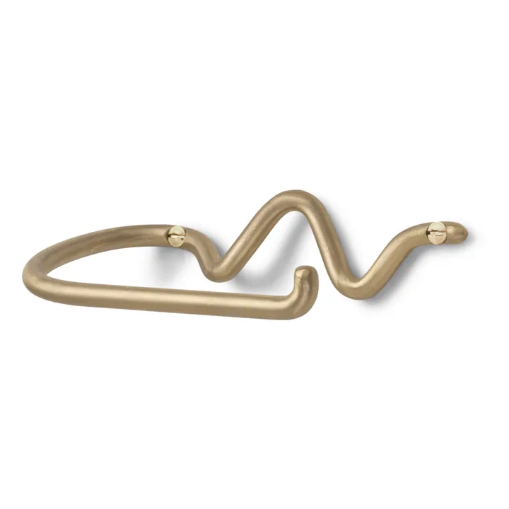Ferm Living Porte-rouleau Curvature | Laiton