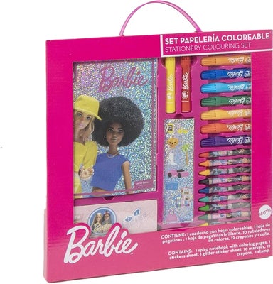 Barbie Display Fargeleggingssett