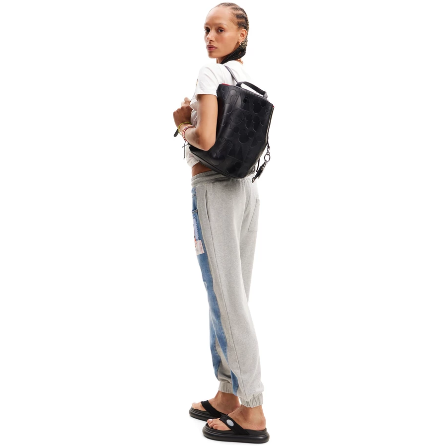 Desigual Half Logo 24 Sumy - Rucksack Mini 29.5 cm black
