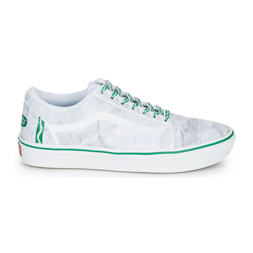 Vans - COMFYCUSH OLD SKOOL - Blanc / Gris / Vert