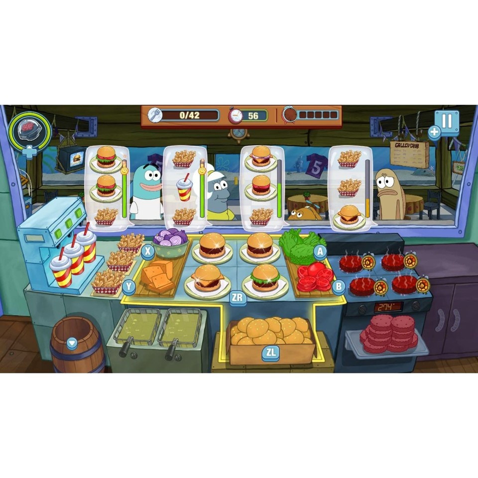 SpongeBob: Krusty Cook-Off (Extra Krusty Edition)- Nintendo Switch