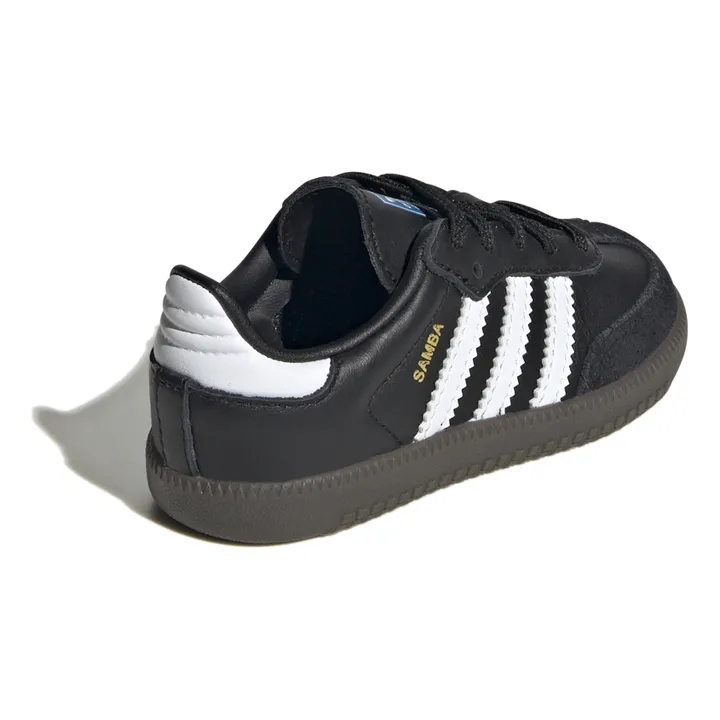 Adidas Baskets Lacets Elastiqués Samba | Noir