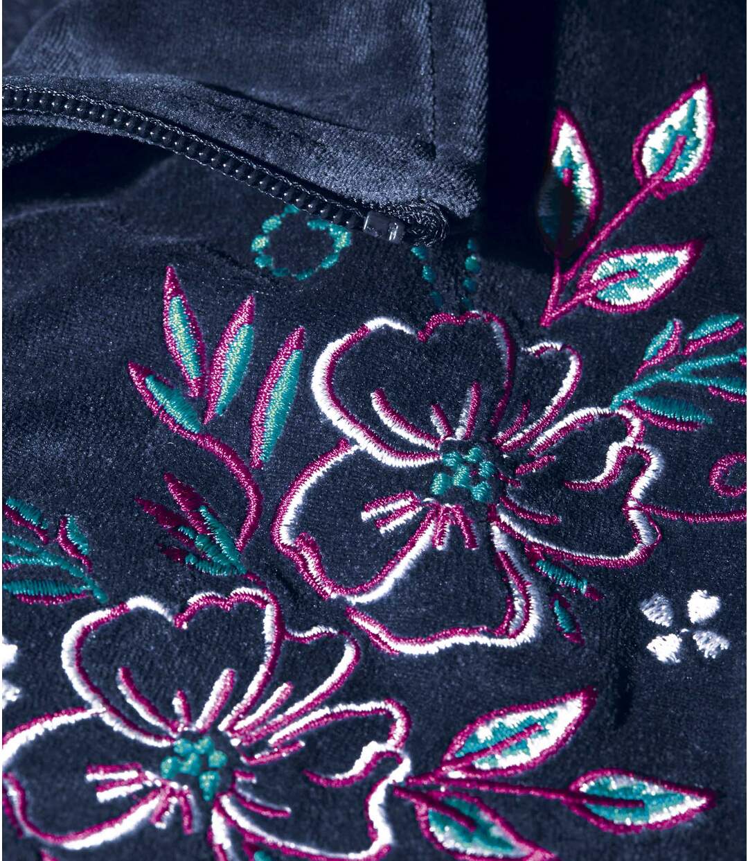 Ensemble Détente Velours Brodé