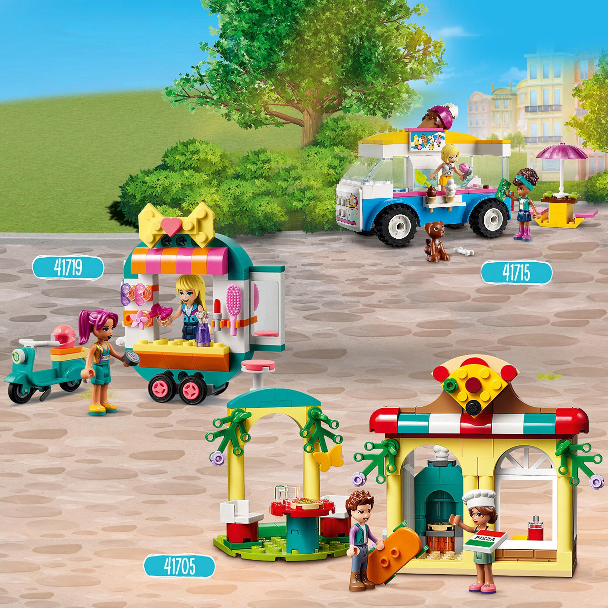 LEGO Konstruktionsspielzeug Friends Heartlake City Pizzeria