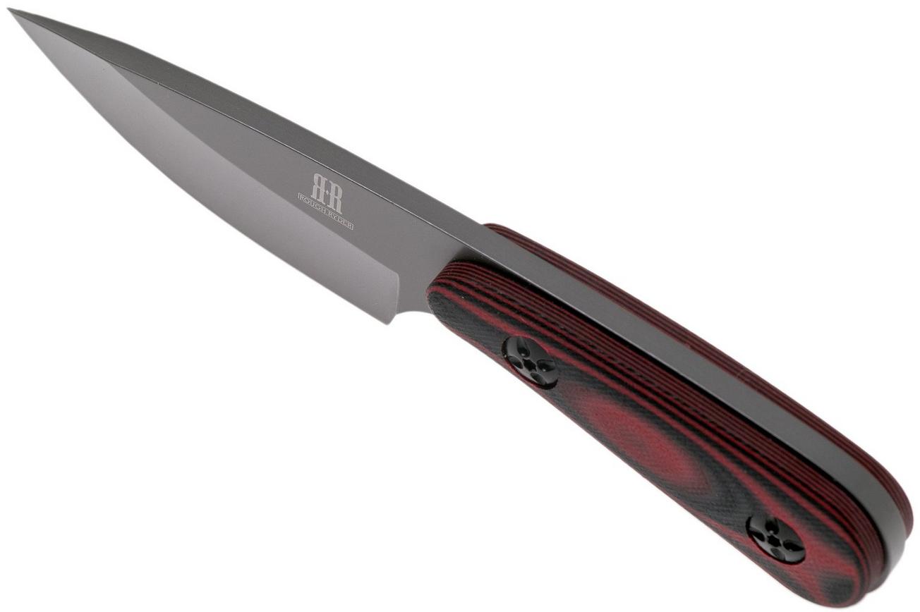 Rough Ryder Red Black G10 Fixed Blade RR2163 vaststaand mes