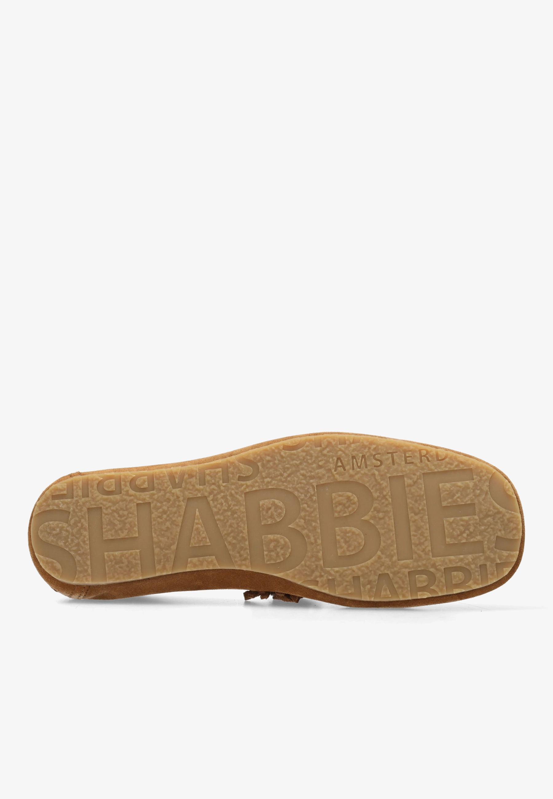 CISKA MOCCA Moccasin suede Cognac
