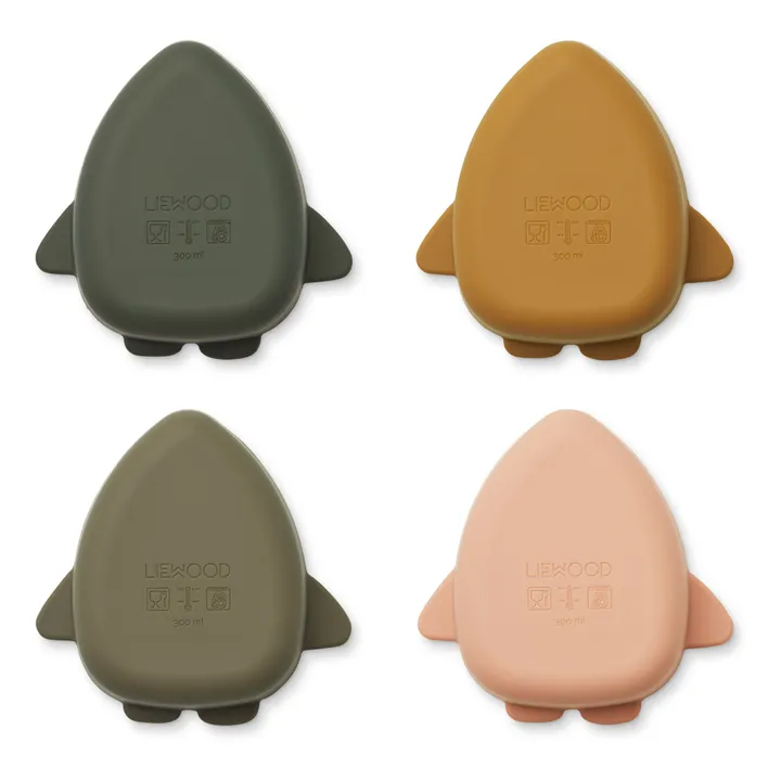Liewood Bols en silicone Iggy - Set de 4