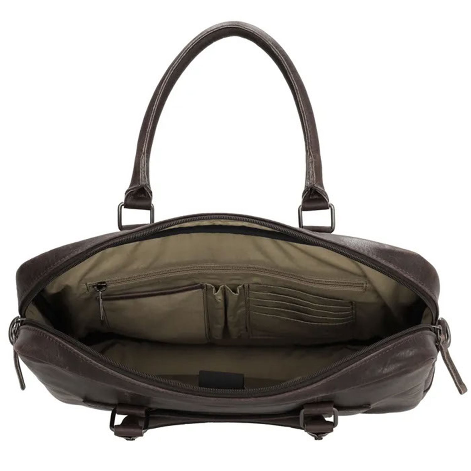 Micmacbags Next Navajo Laptopbag dark brown