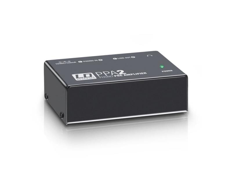 LD Systems Vorverstärker PPA 2 Phono-Vorverstärker und Entzerrer