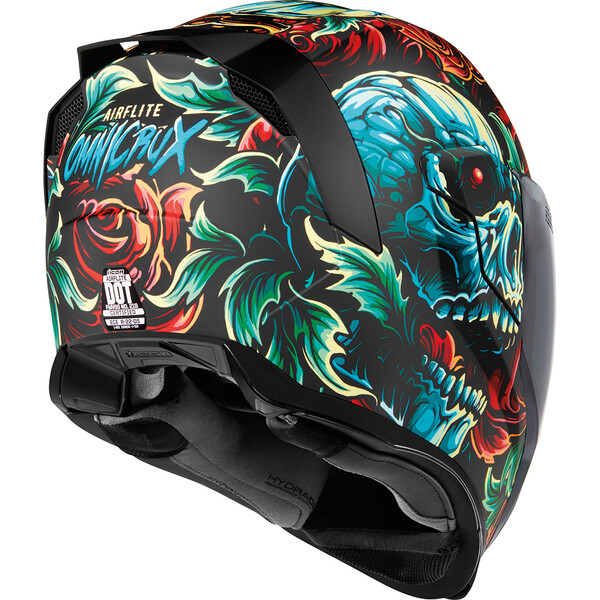 Icon - Casque Airflite Mips Omnicrux™ Noir / Bleu / Rouge / Vert