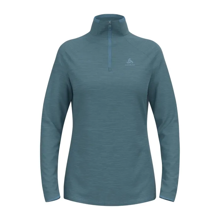 Odlo Midlayer 1/2 Zip Run Easy Shirt Dames