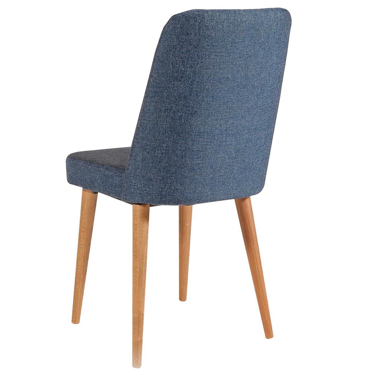 Homitis Ensemble Table + 4 Chaises Santiago 1048 beige/bleu marine