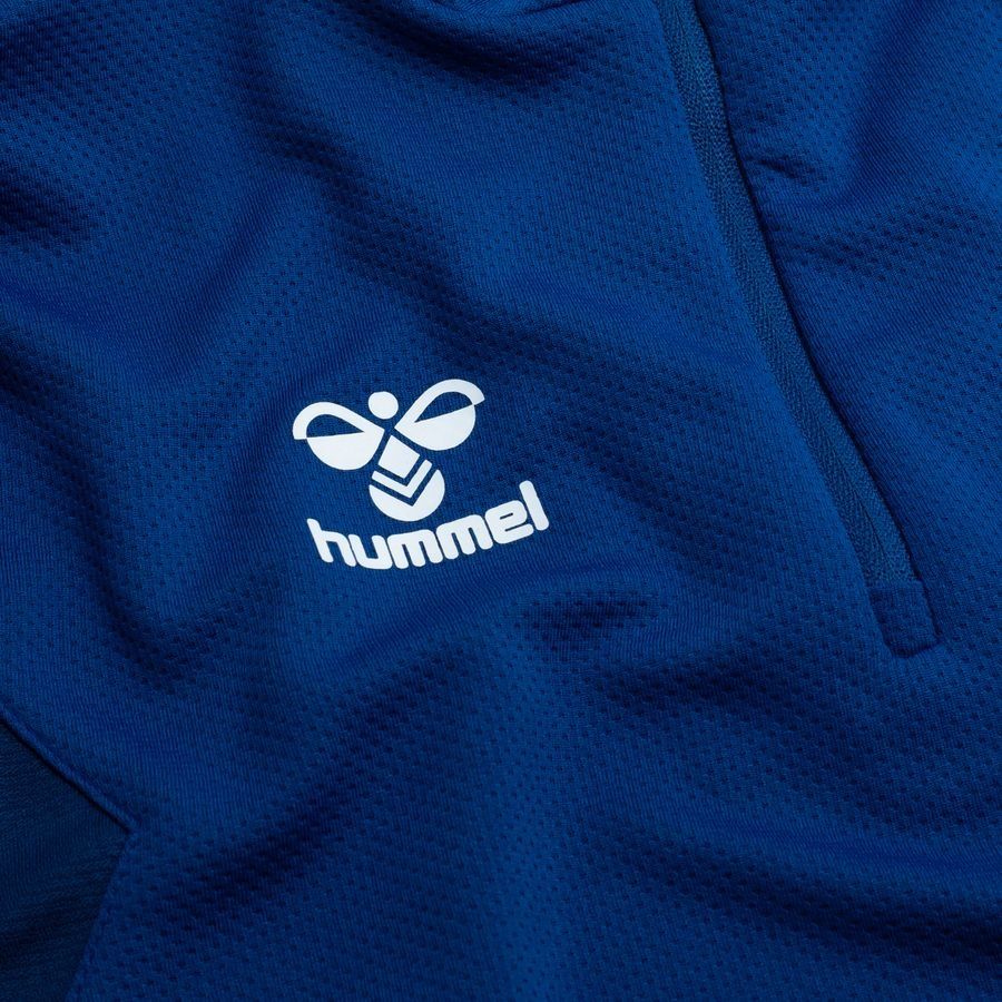 Hummel Maillot d'Entraînement Authentic 1/2 Zip - Bleu Enfant