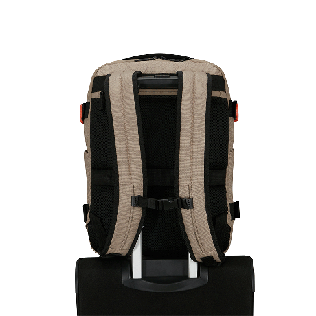 American Tourister Urban Track Laptop Backpack 15,6 Inch Coated Beige/ Orange