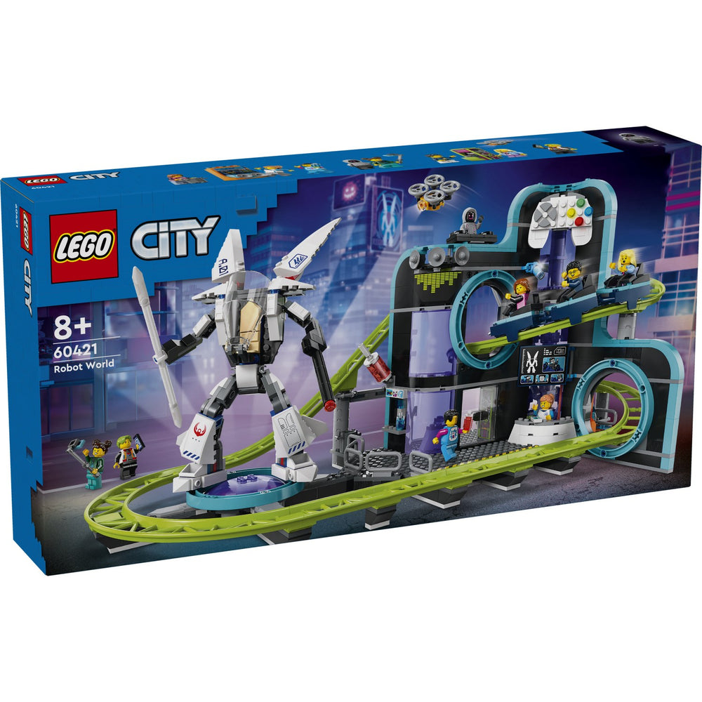 Køb LEGO® City Robot World rutsjebanepark