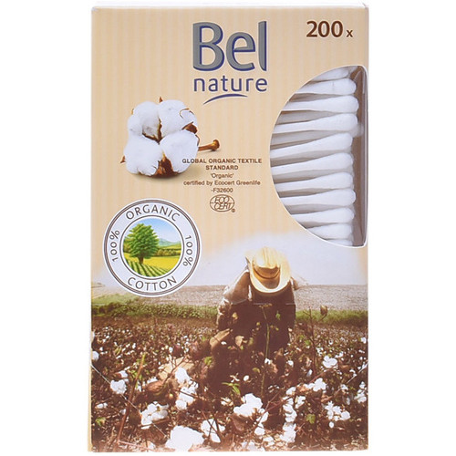Bel - Nature Ecocert Bastoncillos Cartón Algodón Orgánico
