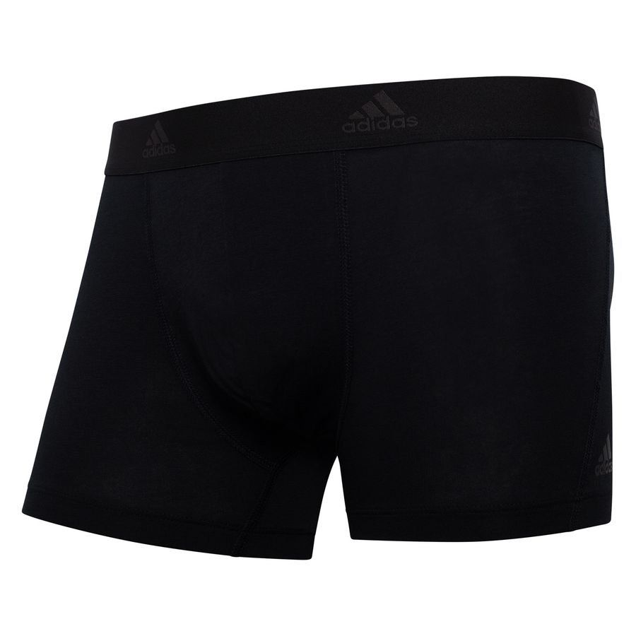 adidas Boxers Active Flex Cotton Pack de 3 - Noir/Gris