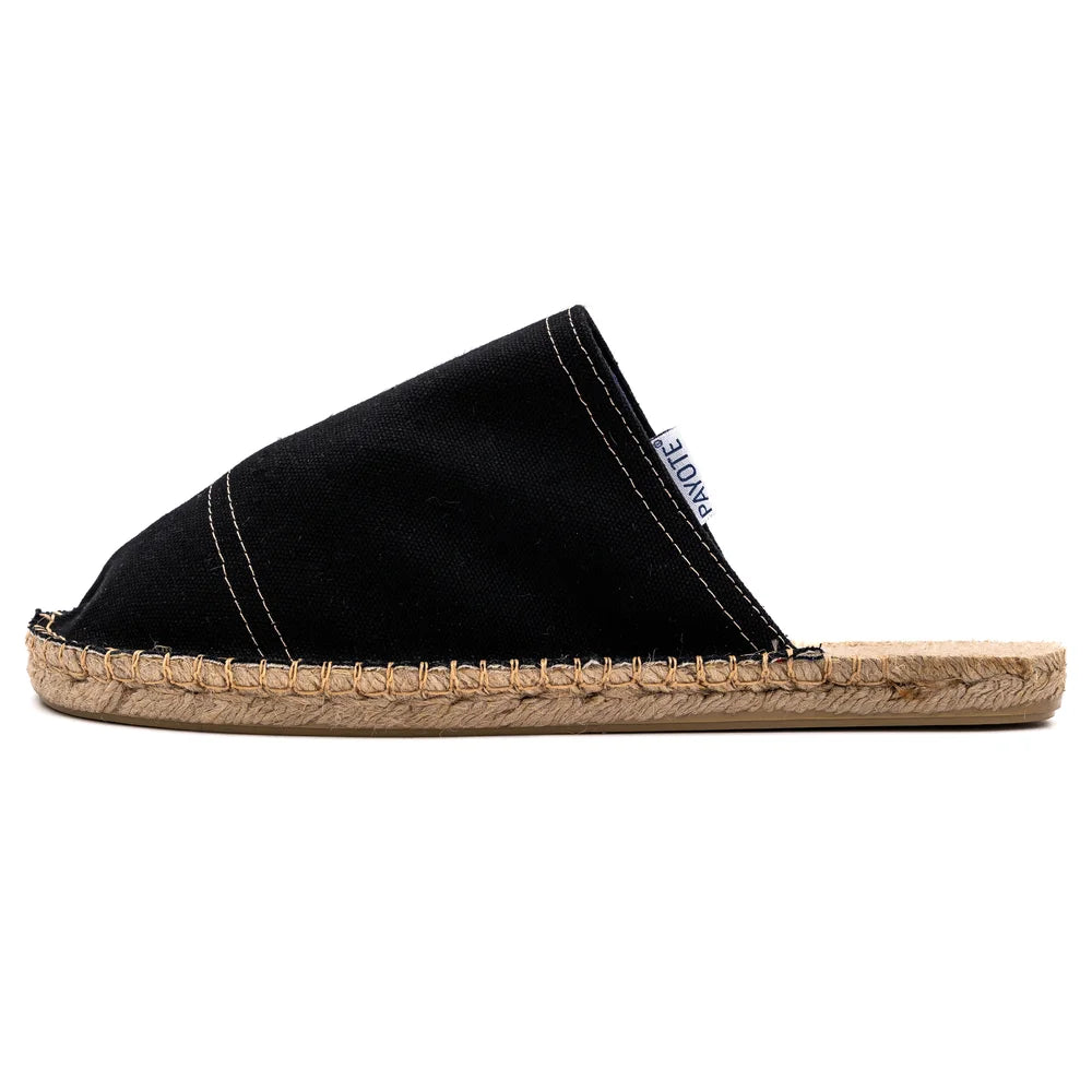 Mule Espadrille Noire