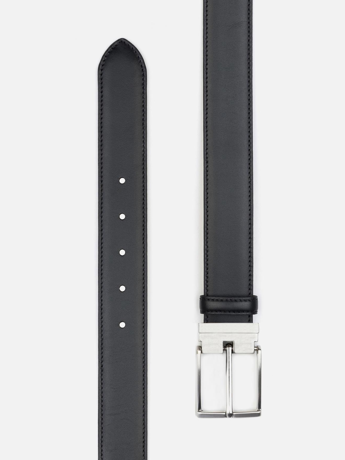 Ceinture en cuir noir
