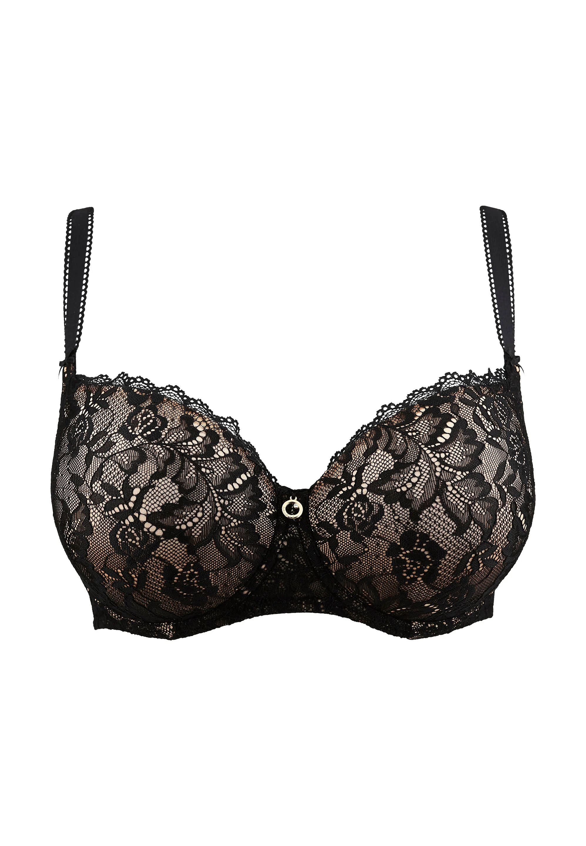 ROSESSENCE - Soutien-gorge corbeille coque confort | Noir