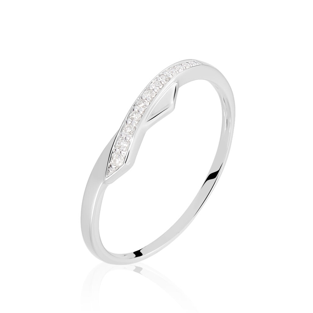 Bague Marilou Or Blanc Diamant
