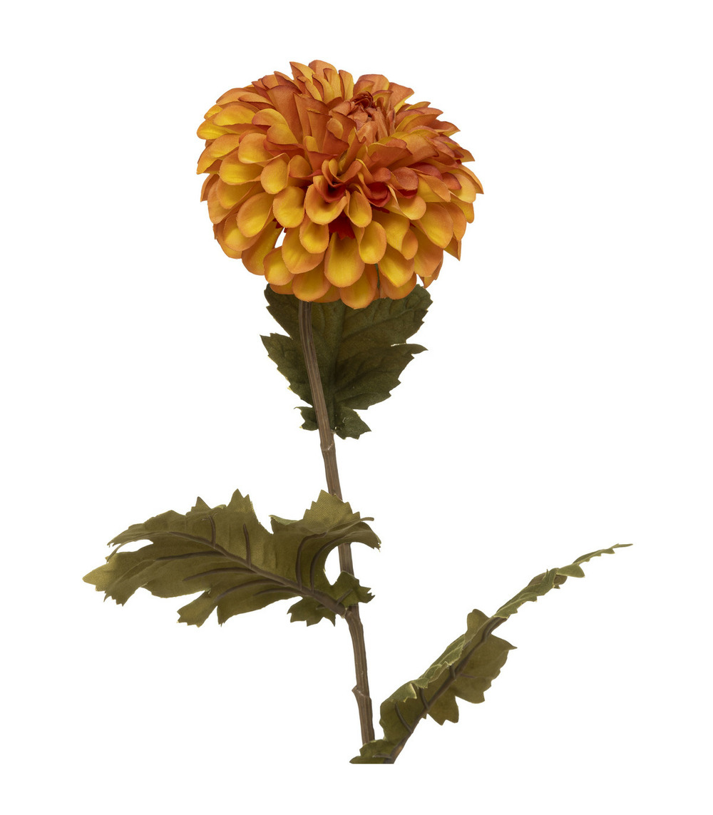 Fleur artificielle tige de dahlia h 65 cm