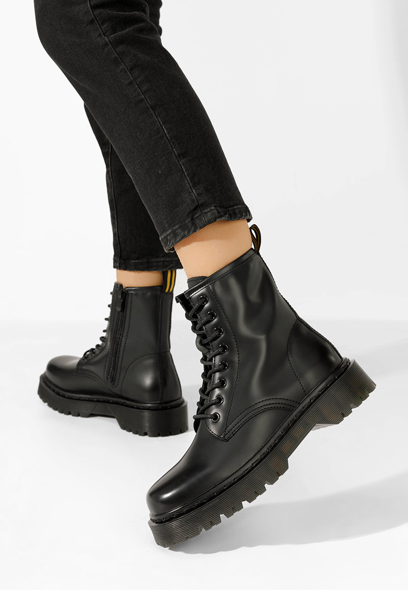 Bottines rangers femme noirs Ricky