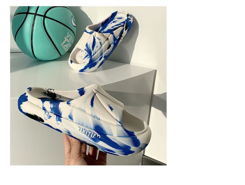 Dalli Daisy - Tie Dye Platform Pantoffels