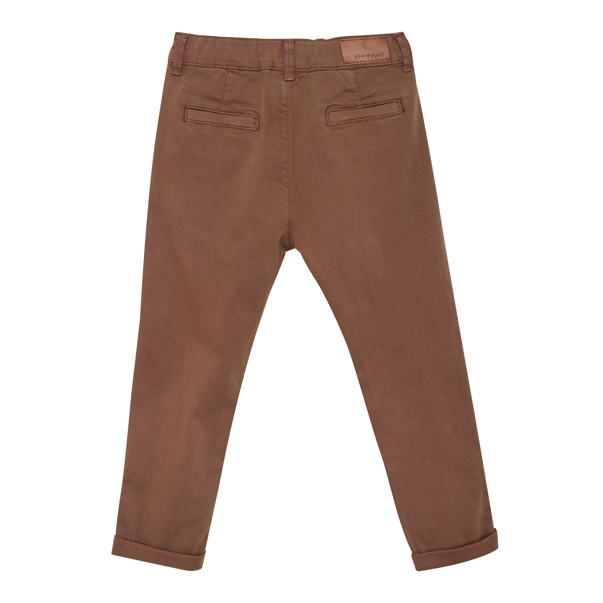 En Fant Pantalon Brun 3-8ans