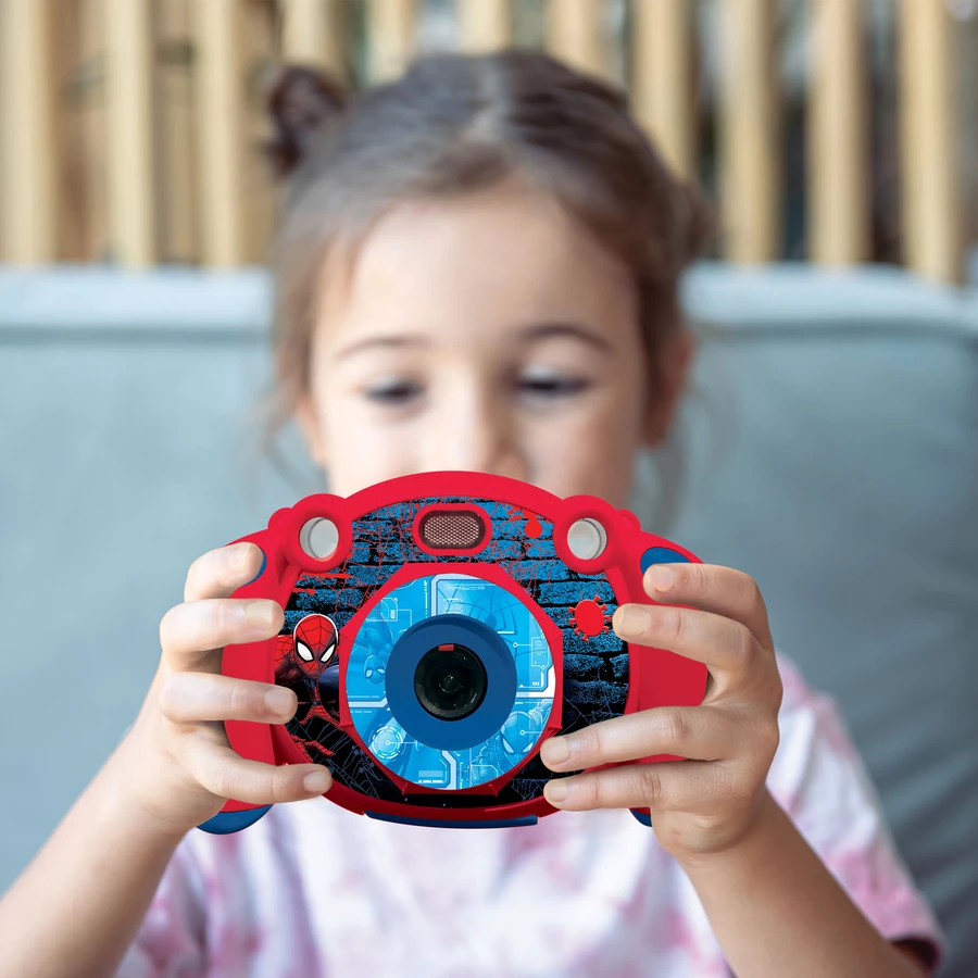 LEXIBOOK Spider-Man Kinderkamera mit Foto- und Videofunktion