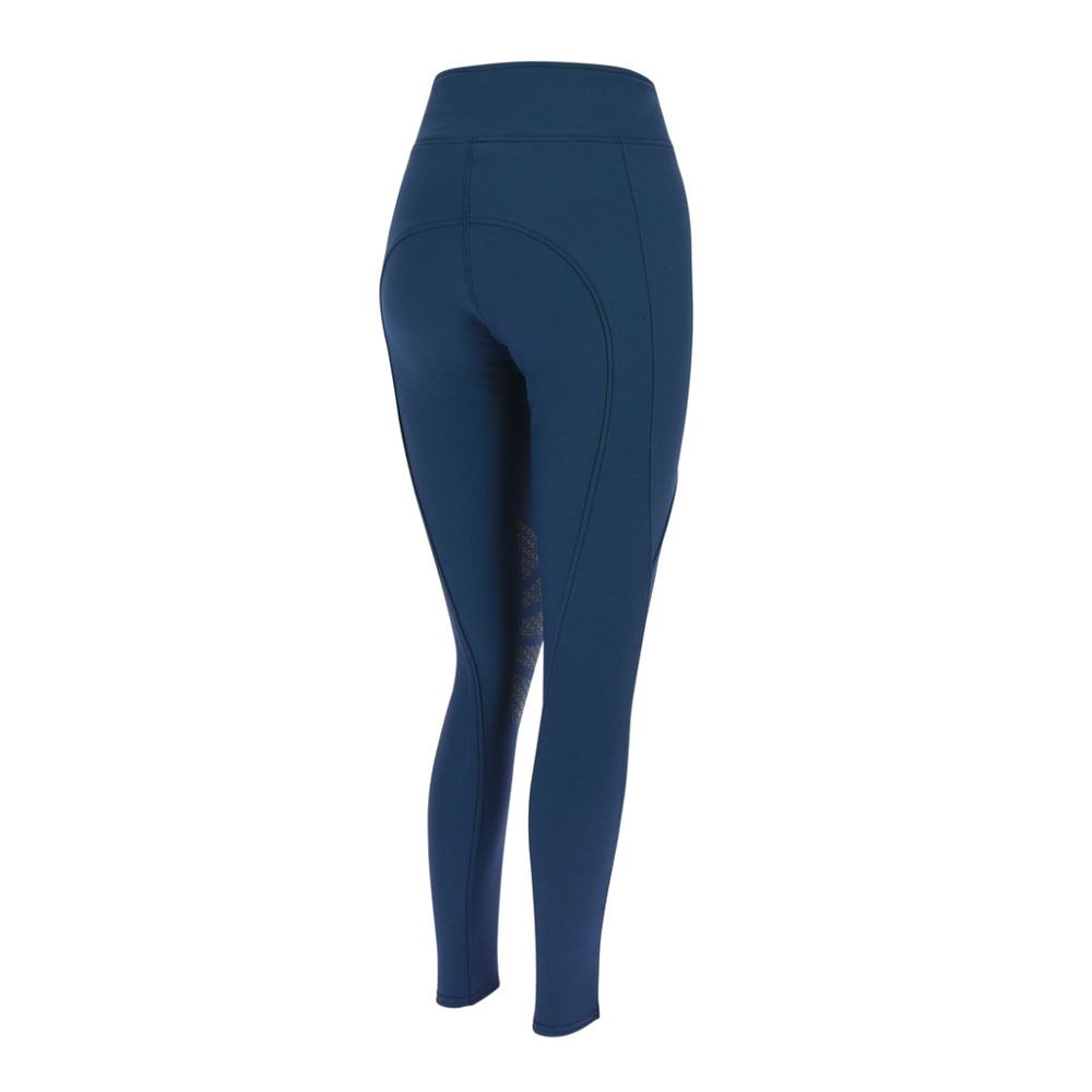 Equitheme DOLOMYT - Legging siliconé hiver Femme marine