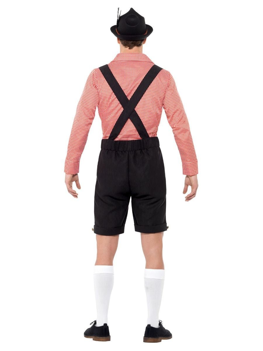 Lederhose Set Rood
