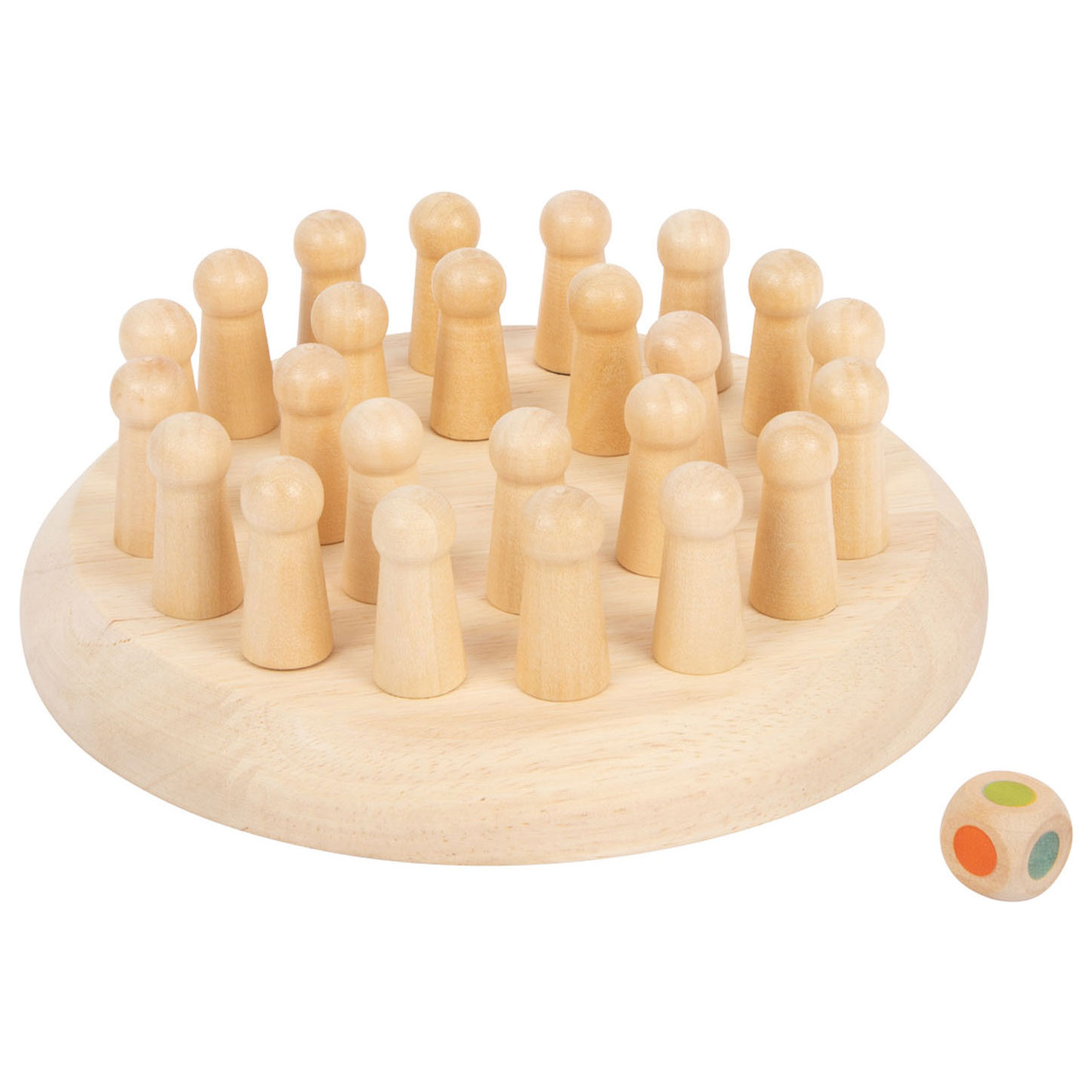 Small Foot-Houten Kleuren Memo Spel