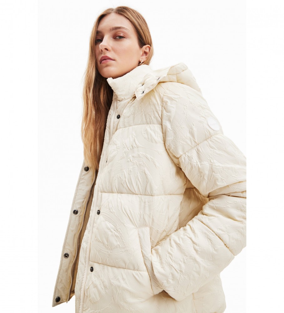 Casaco branco Desigual Calgary
