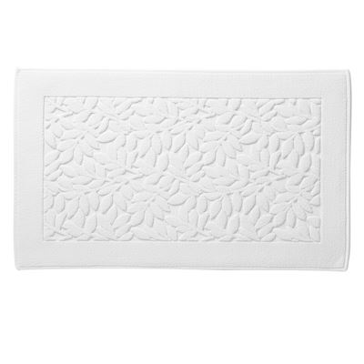 Tapis de bain, motif feuillage - 800 g/m²