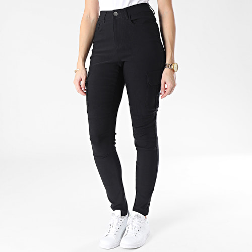 Pantalon Cargo Femme Slim Debbie Noir