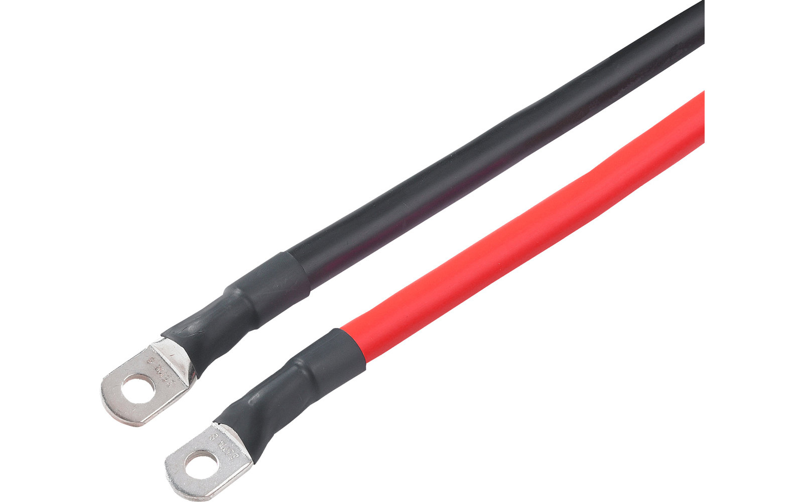 Votronic Hochstrom-Kabelsatz rot / Schwarz  für Inverter 25 mm² 1 m lang