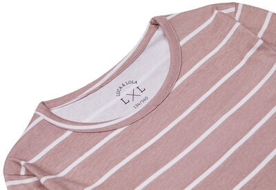 Luca & Lola Emma Pysjamas, Pink Stripes